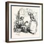 Women Never Be Statesmen, 1880, USA, America, Politics, Political, Politic, Campaign, Patriotic-null-Framed Giclee Print