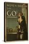 Women of Britain say - "Go!", 1915-English School-Stretched Canvas