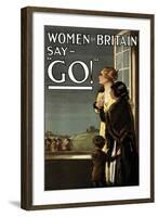 Women of Britain Say Go!-Kealey-Framed Art Print