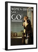 Women of Britain Say Go!-Kealey-Framed Art Print