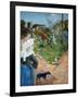 Women of Brittany and Calf, 1888-Paul Gauguin-Framed Giclee Print