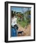 Women of Brittany and Calf, 1888-Paul Gauguin-Framed Premium Giclee Print