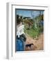 Women of Brittany and Calf, 1888-Paul Gauguin-Framed Premium Giclee Print