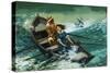 Women of Courage: The Rowboat Rescue. Grace Darling-Peter Jackson-Stretched Canvas