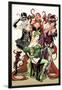 Women of Marvel No.1 Cover: Enchantress, Black Cat, Medusa, and Satana Posing-Sara Pichelli-Lamina Framed Poster