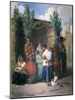 Women of Mexico City-Edouard Pingret-Mounted Art Print