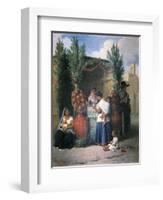 Women of Mexico City-Edouard Pingret-Framed Art Print