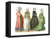 Women of Nuremberg, Germany, 16th Century-Edward May-Framed Stretched Canvas