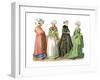 Women of Nuremberg, Germany, 16th Century-Edward May-Framed Giclee Print