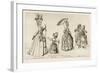 Women of Paris, 1774-79-Raphael Jacquemin-Framed Giclee Print