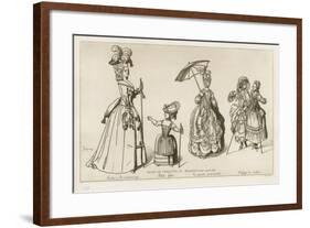 Women of Paris, 1774-79-Raphael Jacquemin-Framed Giclee Print