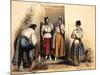 Women of Puebla, after 1836-Carlos Nebel-Mounted Giclee Print