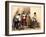 Women of Puebla, after 1836-Carlos Nebel-Framed Giclee Print