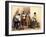 Women of Puebla, after 1836-Carlos Nebel-Framed Giclee Print