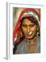 Women of Semi-Nomadic Groups, Rajasthan, Pushkar, India-David Noyes-Framed Photographic Print