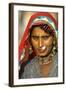 Women of Semi-Nomadic Groups, Rajasthan, Pushkar, India-David Noyes-Framed Photographic Print