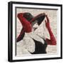 Women of Style Square I-null-Framed Art Print