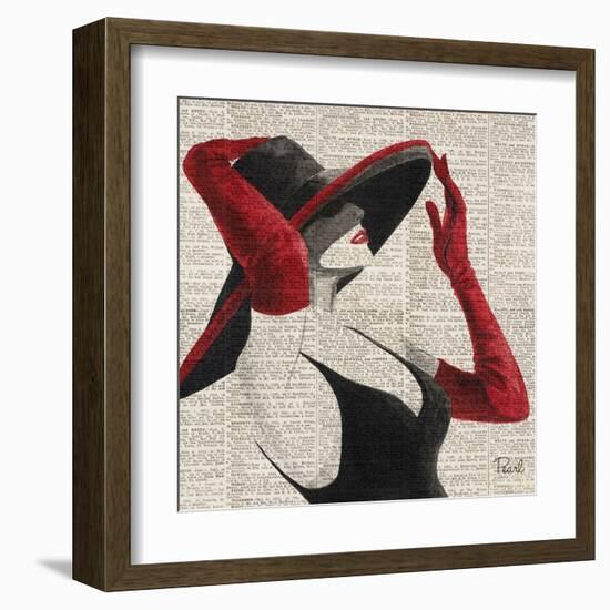 Women of Style Square I-null-Framed Art Print