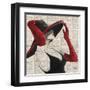 Women of Style Square I-null-Framed Art Print