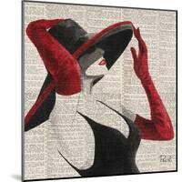 Women of Style Square I-null-Mounted Art Print