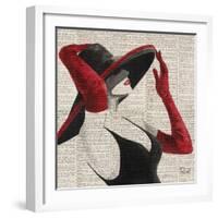 Women of Style Square I-null-Framed Premium Giclee Print