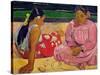 Women of Tahiti, on the Beach, 1891-Paul Gauguin-Stretched Canvas