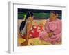 Women of Tahiti, on the Beach, 1891-Paul Gauguin-Framed Giclee Print