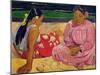 Women of Tahiti, on the Beach, 1891-Paul Gauguin-Mounted Giclee Print