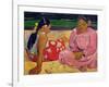 Women of Tahiti, on the Beach, 1891-Paul Gauguin-Framed Giclee Print