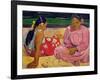 Women of Tahiti, on the Beach, 1891-Paul Gauguin-Framed Giclee Print