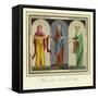 Women of the 12th Century-null-Framed Stretched Canvas