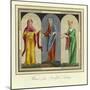 Women of the 12th Century-null-Mounted Giclee Print