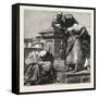 Women of the Campagna at Rome, Italy-null-Framed Stretched Canvas