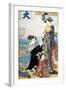 Women of the Gay Quarters, Late 18th or Early 19th Century-Torii Kiyonaga-Framed Giclee Print