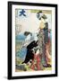 Women of the Gay Quarters, Late 18th or Early 19th Century-Torii Kiyonaga-Framed Giclee Print