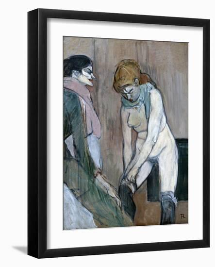 Women of the House, 1894-Henri de Toulouse-Lautrec-Framed Giclee Print