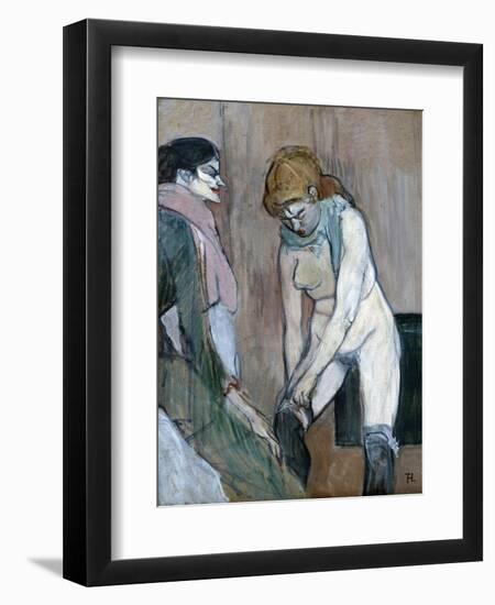 Women of the House, 1894-Henri de Toulouse-Lautrec-Framed Giclee Print