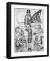 Women of the Railroad-J.h. Lynch-Framed Giclee Print