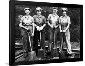 Women of the Rails: Track Work-null-Framed Photographic Print