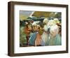 Women of Valencia At the Beach, 1915-Joaquín Sorolla y Bastida-Framed Giclee Print