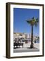 Women on a Bench Near a Palm Tree-Guy Thouvenin-Framed Photographic Print