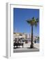 Women on a Bench Near a Palm Tree-Guy Thouvenin-Framed Photographic Print