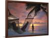 Women on Beach, Ari Atoll, White Sands Island-Angelo Cavalli-Framed Photographic Print