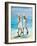 Women on Beach I-Julie DeRice-Framed Art Print