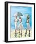 Women on Beach II-Julie DeRice-Framed Art Print