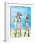 Women on Beach II-Julie DeRice-Framed Art Print