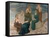 Women on the Beach, 1908-Kosjma Ssergej Petroff-Wodkin-Framed Stretched Canvas