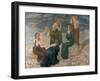 Women on the Beach, 1908-Kosjma Ssergej Petroff-Wodkin-Framed Giclee Print