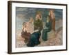 Women on the Beach, 1908-Kosjma Ssergej Petroff-Wodkin-Framed Giclee Print