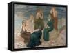 Women on the Beach, 1908-Kosjma Ssergej Petroff-Wodkin-Framed Stretched Canvas